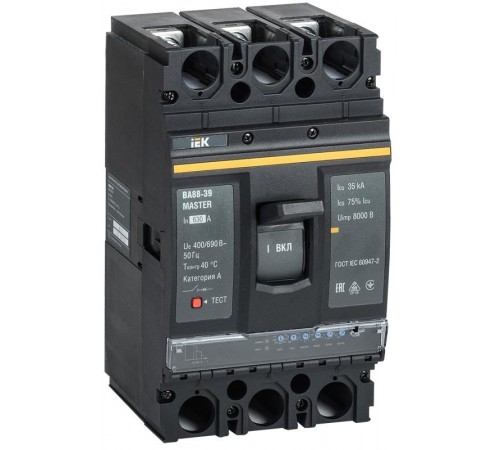 Выкл. авт. ВА88-39 3Р 630А 35кА MASTER с электрон. расц  SVA71-3-0630-02  IEK