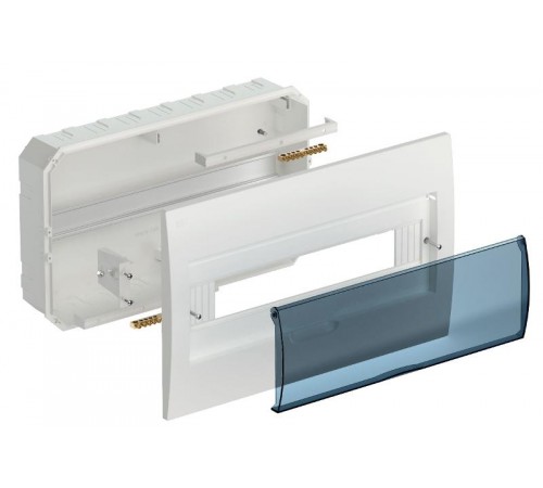 Корпус пластиковый встраиваемый на 18 модулей ЩРВ-П-18 IP41 белый 252х398х102мм KREPTA 3  MKP12-V-18-40-10  IEK