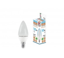 Лампа светодиодная FС37-10 Вт-230 В -6500 К-E14 Народная  SQ0340-1596  TDM