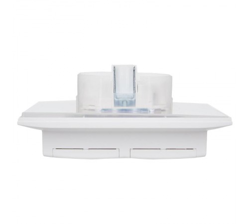 SKANDY Розетка 2-местная с кр. 16А в сб IP44 SK-R12W арктический белый  SK-R26-16-44-K01-F  IEK