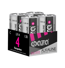 Батарейка LR14 ФАZА Alkaline Pack-4 арт.5033160