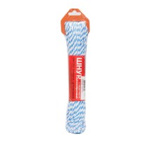 Шнур плетеный ПП 3 мм с серд., 16-пряд. высокопр., цветной, 30 м  140341  Tech-KREP