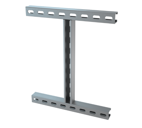 Крепление к двутавровой балке H-образное 400х400 мм  KTH400  КМ-профиль