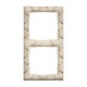 SUNO Рамка декоративная универсальная 2-постовая Цвет "Слоновая кость"  721582  Legrand