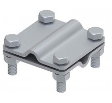 Соединитель 65х65 пруток-пруток, гор. цинк, 391012  МС-012-ГЦ   Ostec