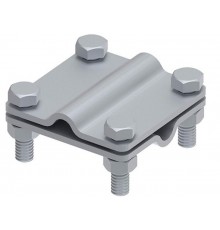 Соединитель 65х65 пруток-пруток, гор. цинк, 391012  МС-012-ГЦ   Ostec