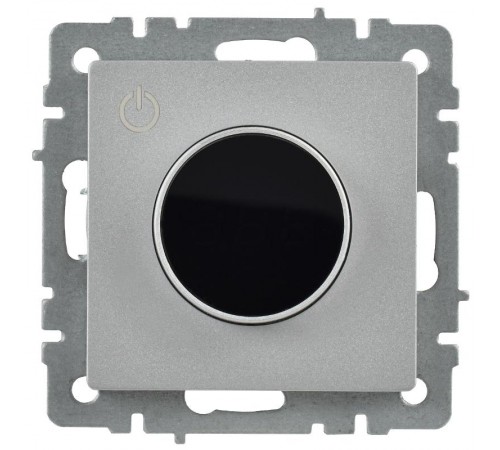 BRITE Термостат электронный с индикацией ТС10-1-БрА алюминий  BR-RT11-K47  IEK