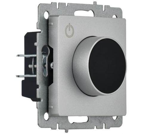 BRITE Термостат электронный с индикацией ТС10-1-БрА алюминий  BR-RT11-K47  IEK