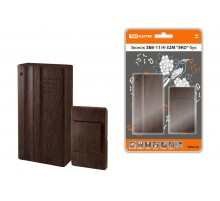 Звонок ЗББ-11/4-32М "ЭКО" бук (беспр., бат.)  SQ1901-0023  TDM