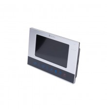 Цветной монитор видеодомофона 7" формата AHD, с сенсорным упралением, с детектором движения, функцией фото- и видеозаписи (модель AC-337)  45-0337 