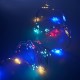 Гирлянда на елку, 200 диодов  мульти, CL53   10 веток* 20 лампочек, 2м + 1м шнур, IP20  32986  FERON
