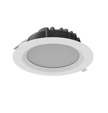 Светильник светодиодный Downlight 230*81мм 40W Tunable White (2700-5700K) IP54/20 RAL9010 бел. мат. димм.DALI  V1-R0-00084-10D01-44040TW  VARTON