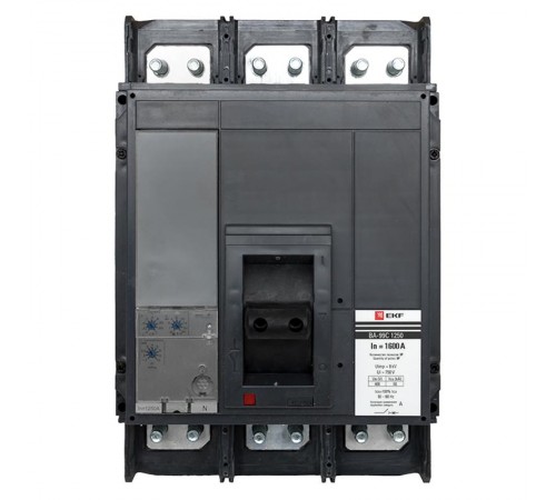 Выключатель автоматический ВА-99C (Compact NS) 1250/1600А 3P 50кА PROxima  mccb99C-1250-1600  EKF