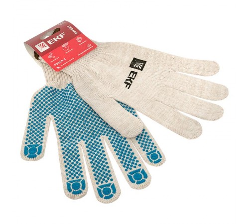 Перчатки рабочие ТОЧКА II с ПВХ-покрытием (10 класс, 10 разм) Expert  pe13ct-10-pro  EKF