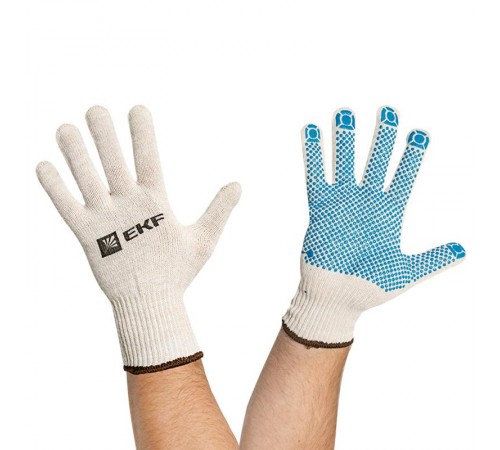 Перчатки рабочие ТОЧКА II с ПВХ-покрытием (10 класс, 10 разм) Expert  pe13ct-10-pro  EKF