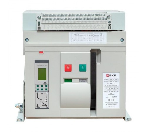 Выключатель автоматический ВА-45 3200/2500А 3P 100кА стационарный v2  mccb45-3200-2500-v2  EKF