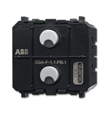 SSA-F-1.1.PB.1 Сенсор 1-клавишный/релейный активатор 1-канальный free@home, Zenit  6220-0-0232   2CKA006220A0232  ABB