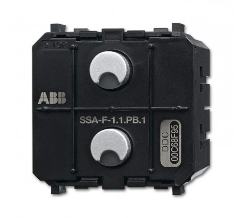 SSA-F-1.1.PB.1 Сенсор 1-клавишный/релейный активатор 1-канальный free@home, Zenit  6220-0-0232   2CKA006220A0232  ABB