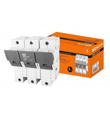 Держатель плавких вставок ДПВ 22х58 3П   SQ0216-0009  TDM