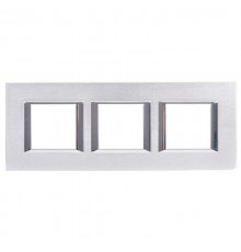 Рамка 2х3П 71мм горизонтальная Хром Axolute  HA4802M3HCR  Legrand