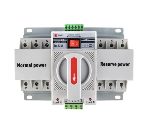 Устройство АВР МCB 32А (C) 3Р 400В PROxima  ats-mcb-32c-3p-pro  EKF