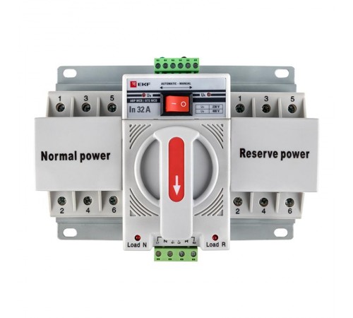 Устройство АВР МCB 32А (C) 3Р 400В PROxima  ats-mcb-32c-3p-pro  EKF