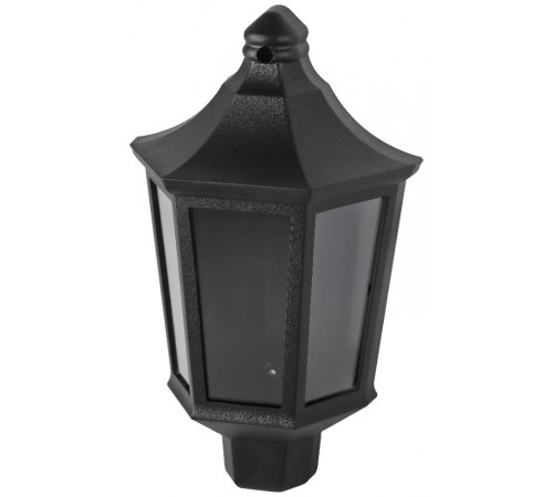 Садово-парковый светильник  НБУ 06-60-003 Ника 60Вт черный прозрачный  Б0061159  ЭРА