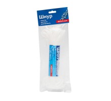 Шнур вязанно-плетенный ПП 3 мм хозяйств., белый, 20 м  139926  Tech-KREP