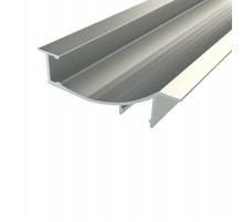 Профиль алюминиевый для светодиодной ленты встраиваемый 1670-2, 2 метра  146-242  REXANT