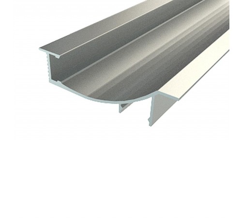 Профиль алюминиевый для светодиодной ленты встраиваемый 1670-2, 2 метра  146-242  REXANT