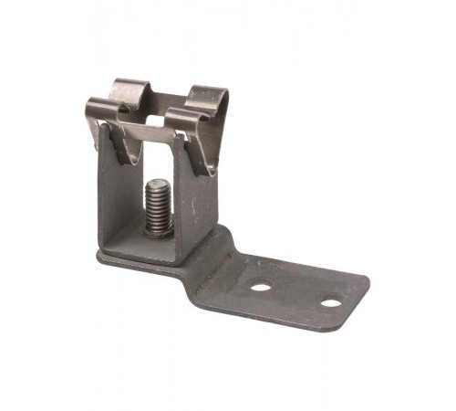 Держатель под черепицу стальной фиксатор для прута 8 мм, основание 58 мм, гор. цинк.   SQ2402-3223  TDM