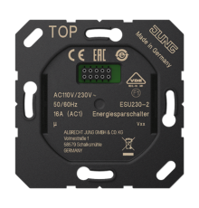 Энергосберегающий выключатель для картодержателя RFID-карт арт.: .. CARD RFID ..; универсальные встраиваемые механизмы  ESU230-2  Jung