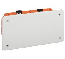 Коробка распределительная  KRP 172х96х45мм для полых стен саморез. пласт. лапки, крышка  IP20 (70/630)  Б0047263  ЭРА