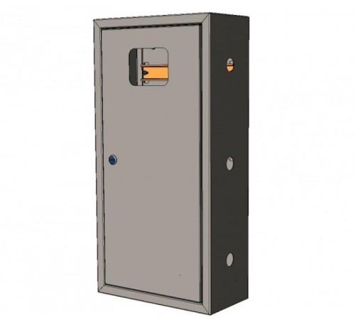 Ящик ЯУР для УЭРМ счетчик на монтажную панель (ВхШхГ) 600х300х150 Basic  uerm-mp-600  EKF