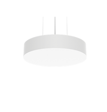 Светодиодный светильник Deleo подвесной подвесной 25 Вт 400x80 мм 4000 K с рассеивопал RAL9003 белый матовый  V1-R0-00201-30000-2002540  VARTON