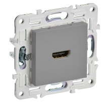 SKANDY Розетка HDMI SK-H01Gr серый  SK-H10-K03  IEK