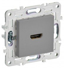 SKANDY Розетка HDMI SK-H01Gr серый  SK-H10-K03  IEK
