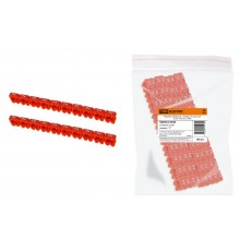 Маркер наборный - символ "2" красный 6 мм2 (100 шт.)   SQ0534-0048  TDM