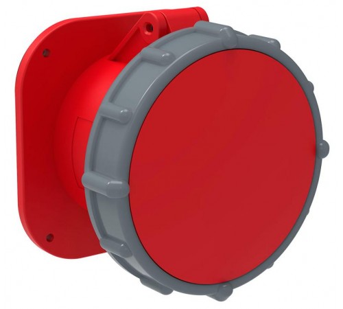 Розетка встраиваемая MAGNUM ССИ-445 125А-6ч/200-415В 3P+PE+N IP67  PSN70-125-5-2-67  IEK