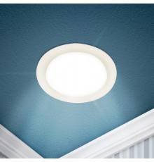 Светильник светодиодный встраиваемый ЭРА LED 17-9-4K круглый 9Вт 4000К  Б0057436   ЭРА