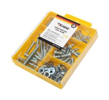 Набор саморезов, винтов и гаек 132 шт.  KR-01-3101-09  Kranz