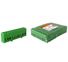 Шина "N" нулевая в изоляторе на DIN-рейку 6x9мм 12 групп   SQ0801-0083  TDM