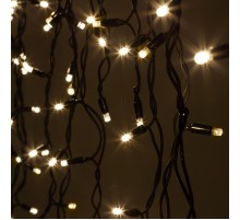Светодиодная новогодняя гирлянда ERAPS-NK10 нить 10 м тёплый свет 100 LED  Б0051888  ЭРА
