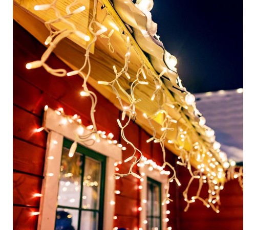 Светодиодная гирлянда ARD-EDGE-PRO-4000x600-WHITE-128LED-STD WARM (230V, 8W)  026029  Arlight