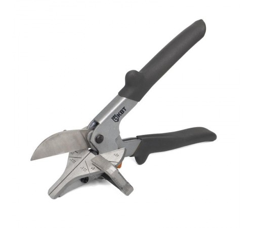 Многофункциональные ножницы для резки пластмассовых коробов и кабель-каналов с опорной рамкой для резки под углом НККУ-60  79822  КВТ