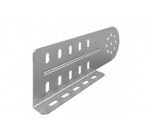 Соединитель универсальный шарнирный для лотка УЛ высотой 100 мм, толщ. 1,0 мм, Сендзимир цинк  СЛУШ-100-1,0-СЦ  OSTEC