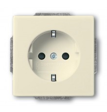 Розетка SCHUKO 16А 250В с защитными шторками, серия Future/Axcent/Carat/Династия, цвет слоновая кость  2013-0-5376   2CKA002013A5376  ABB
