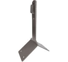 Держатель проводника круглого 6-10 мм для конька, высота 110 мм, оцинк.91107Ezetek