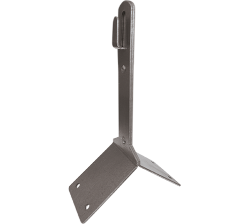 Держатель проводника круглого 6-10 мм для конька, высота 110 мм, оцинк.91107Ezetek