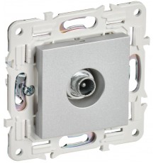 SKANDY Розетка TV проходная SK-A17S серебряный  SK-A10-P-K23  IEK